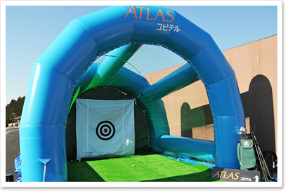 ATLAS/ユピテル スイングトレーナーGST-4 試打ブースイメージ
