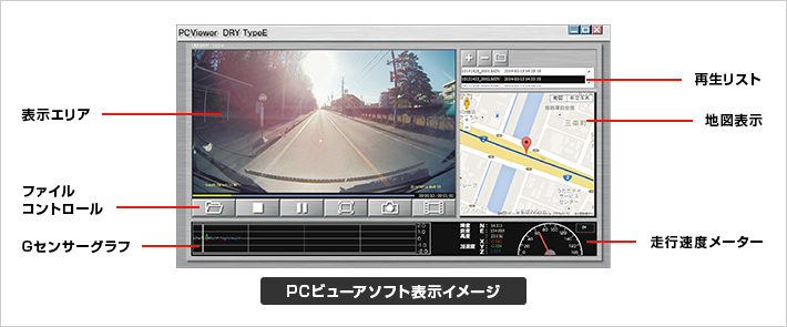 SN-ST5200d 記録映像｜ドライブレコーダー｜Yupiteru(ユピテル)