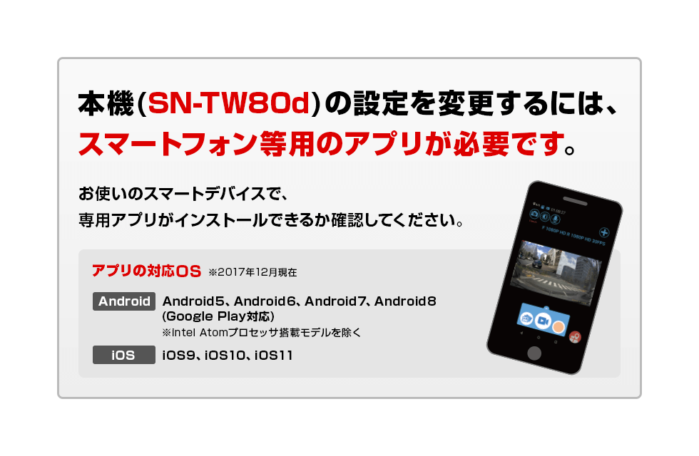 SN-TW80d｜ドライブレコーダー｜Yupiteru(ユピテル)
