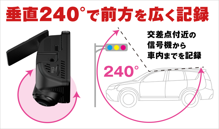 ZQ-30R｜全周囲360°&リアカメラドライブレコーダー｜Yupiteru(ユピテル)