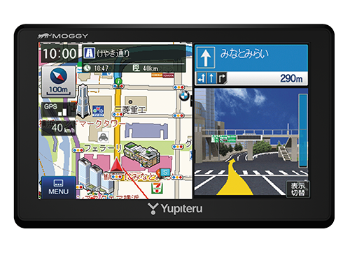ユピテルワンセグ付きカーナビ　YPB553