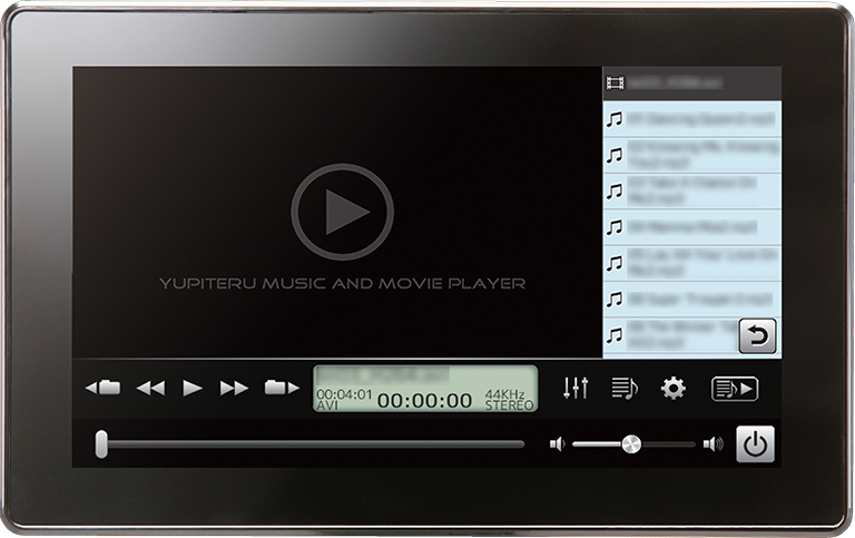 ミュージックプレイヤー／ムービープレーヤー