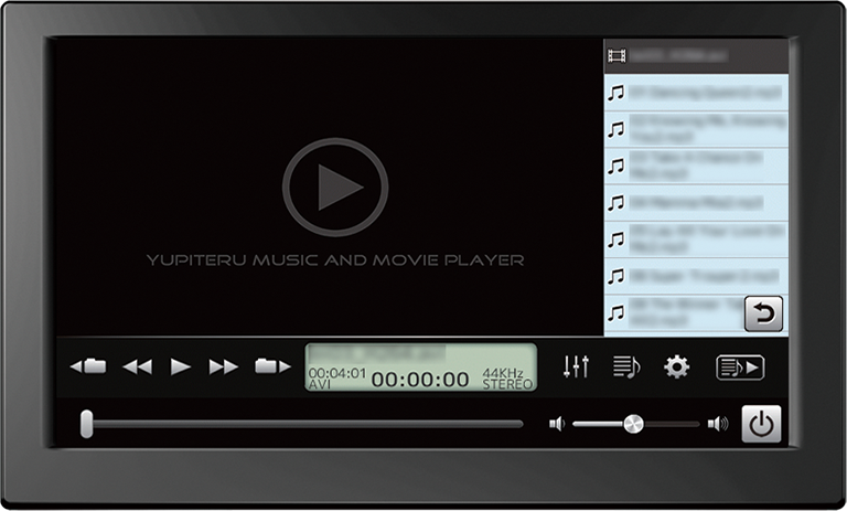 ミュージックプレイヤー／ムービープレーヤー