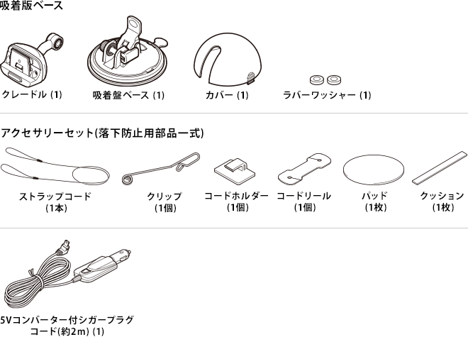 付属品イメージ