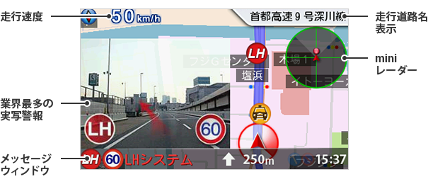 公開取締情報・速度取締り指針イメージ