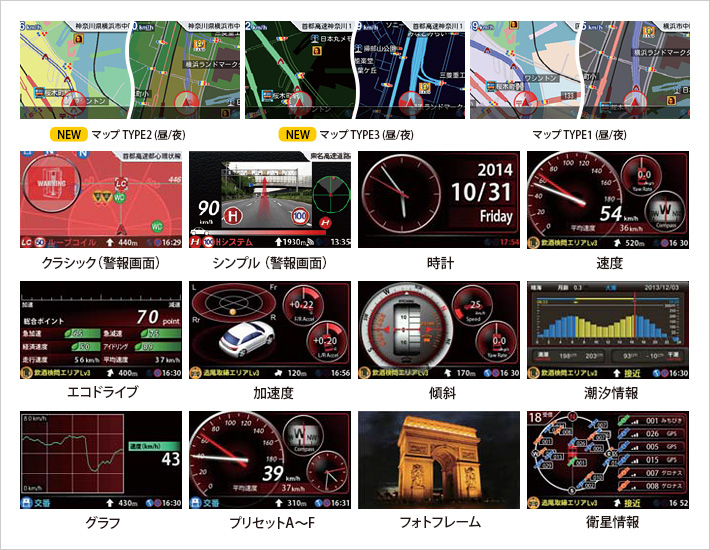 ユピテル　A-300 レーダー探知機