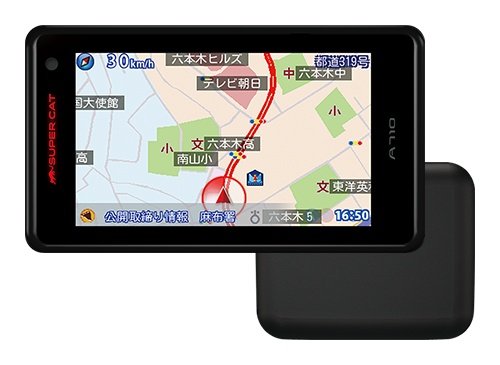 A710 機能・仕様 一覧｜GPS&レーダー探知機｜Yupiteru（ユピテル）