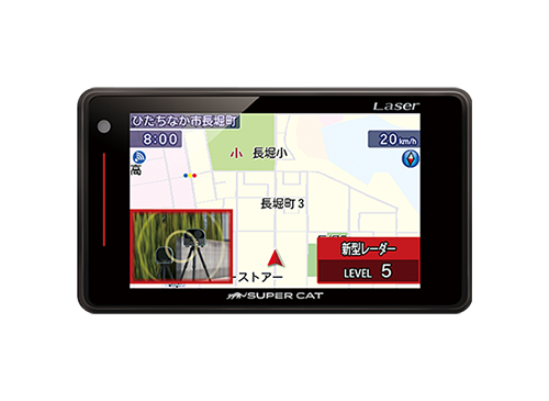 ユピテル ミラー一体型 GPS&レーダー探知機 SUPER CAT A520-eastgate.mk