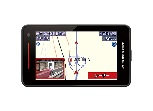 SUPER CATレーザー＆レーダー探知機PREMIUM LINE LS1000