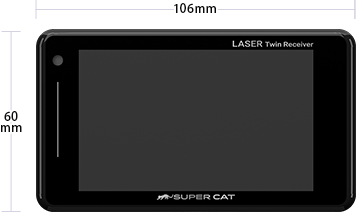 YUPITERU LS300 BLACK レーザー　レーダー　2022.6データ