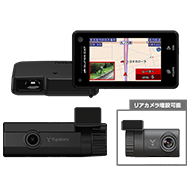 ドライブレコーダー付レーザー&レーダー探知機 Z850DR 4ピースセパレートタイプ