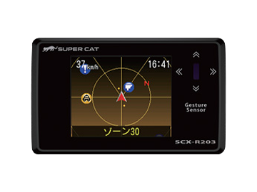 SCX-R203 | レーダー探知機 | Yupiteru