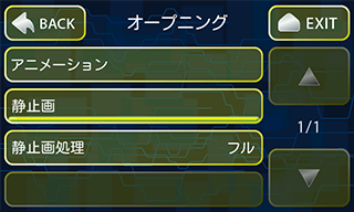 オープニングカスタム