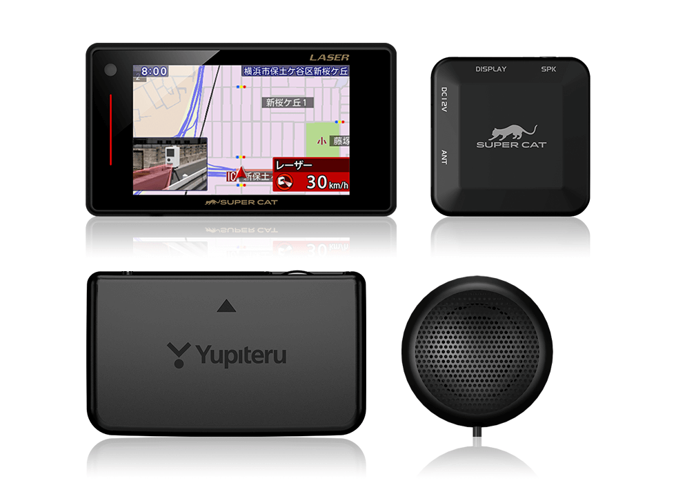 グコード Yupiteruレーダー探知機 sdeHR-m89861409463 レーダー