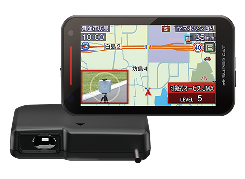 レーザー&レーダー探知機【ZK3200】