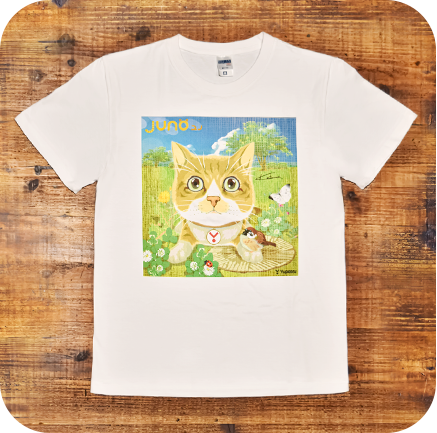 JunoオリジナルイラストTシャツプレゼント！