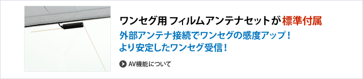 ワンセグ用 フィルムアンテナセット