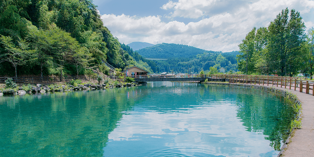 湧水町「竹中池」&周辺スポット