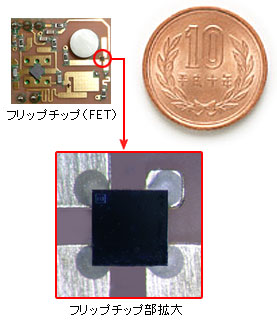 フリップチップｉｎアンテナ図